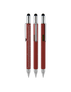 652 Metal Su Terazili - Tornavidalı Touchpen Kalem 2