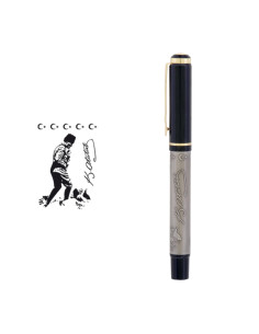 661-R Kabartma Figürlü Metal Roller Kalem 2