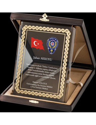 PB2009 15X20 Kristal Plaket
