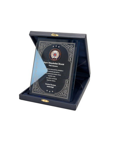 PB2019 15X20 Kristal Plaket
