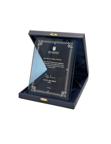 PB2020 15X20 Kristal Plaket
