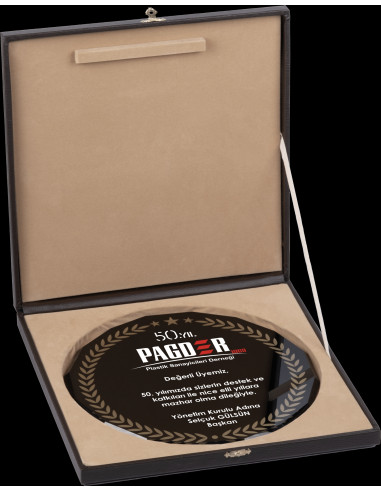 PB1512 Tabak Kristal Plaket