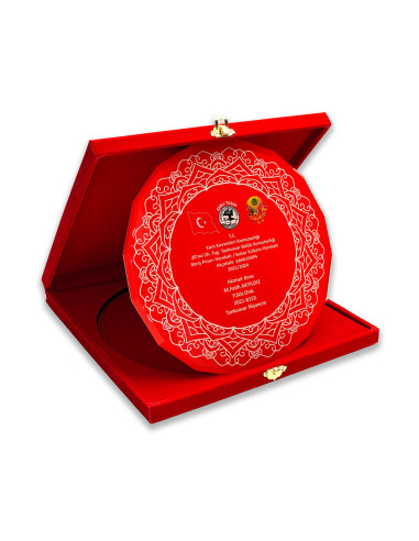 PB1521 Tabak Kristal Plaket