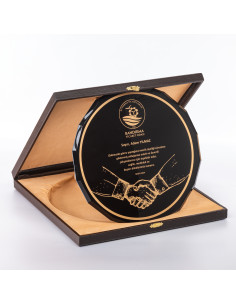 PB1613 Tabak Kristal Plaket