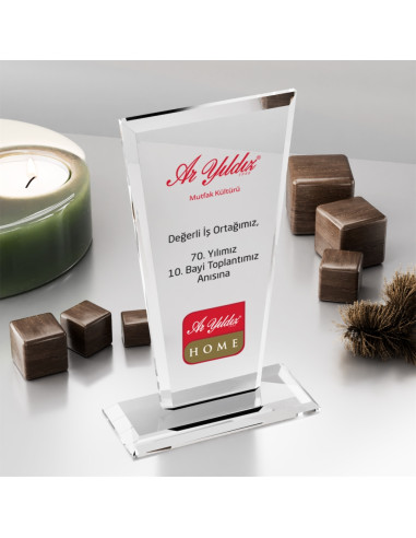 PB3005 Kristal Plaket