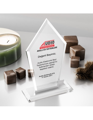 PB3006 Kristal Plaket