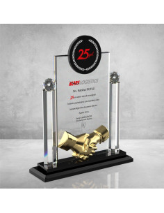 PB651 Kristal Plaket