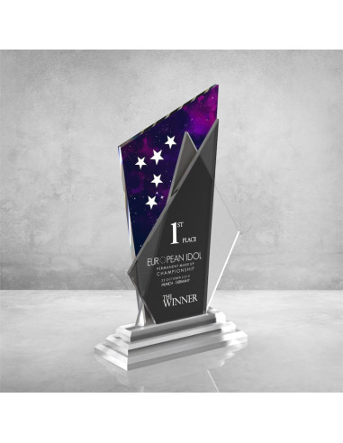 PB752 Kristal Plaket