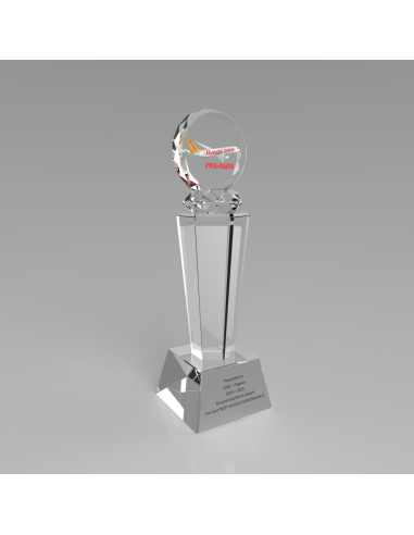 PB960 Kristal Plaket