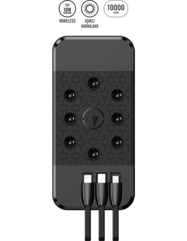 PWB-185 Wireless Powerbank 10000 mAh