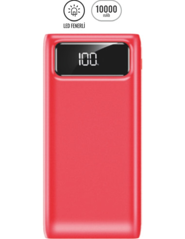 PWB-320 Powerbank 10000 mAh LED FENERLİ