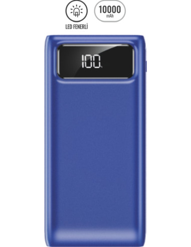PWB-320 Powerbank 10000 mAh LED FENERLİ