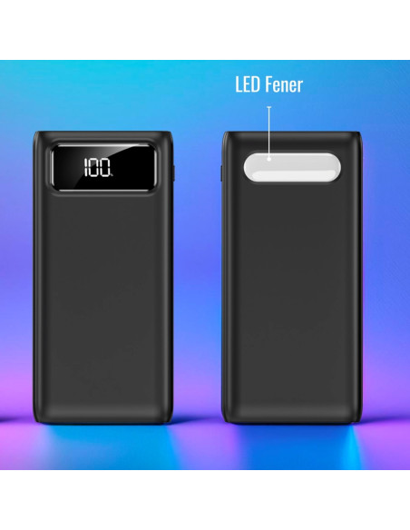 PWB-320 Powerbank 10000 mAh LED FENERLİ