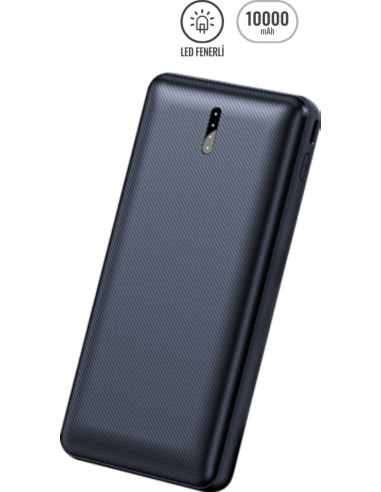PWB-960 Powerbank 10000 mAh LED FENERLİ