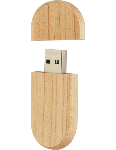 8192 Ahşap USB Bellek