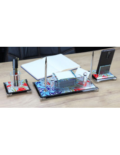 KM-300 3’lü Kristal Masa Seti 2