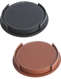 D-3820 Deri Bardak Altlığı