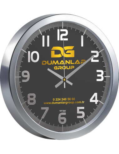 V30-970 Alüminyum 40 cm Duvar Saati