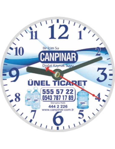 BS-270 Mıknatıslı Buzdolabı Saati 10 cm