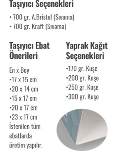 AMT-07 Sıvama Taşıyıcılı Özel Tasarım Masa Takvimi 2