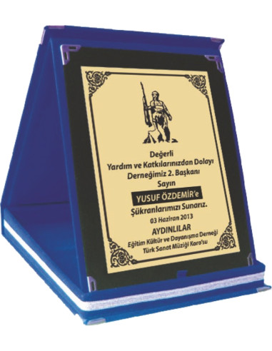 AP-01L Albüm Plaket 12x16 cm