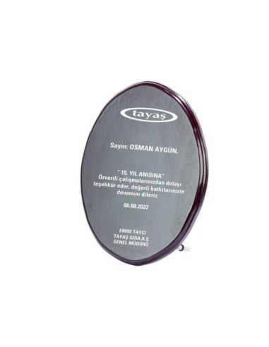 BK-77 Ahşap Plaket