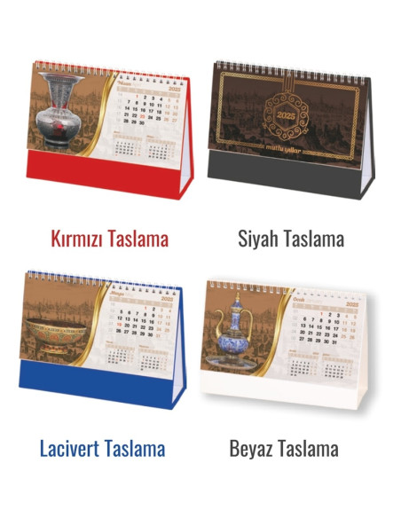 AMT-02 Osmanlı Taslama Masa Takvimi