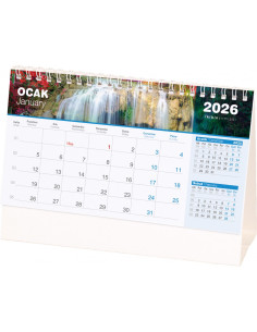 AMT-04 Şelale Bristol Masa Takvimi