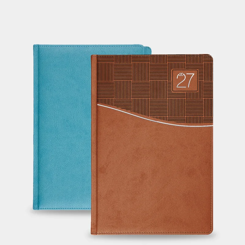 Logolu ajanda, takvim ve defter